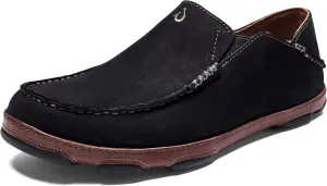 OLUKAI Men's Moloa-Nubuck Leather Loafer