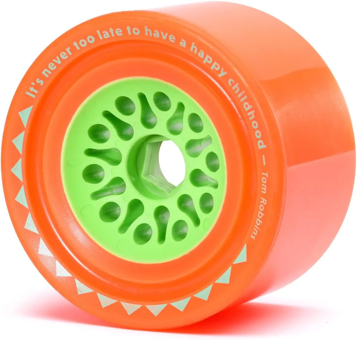 Orangatang Dad BOD 105 mm Longboard Wheels for Cruising, DIY Electric Skateboards, Eboards (Set of 4)