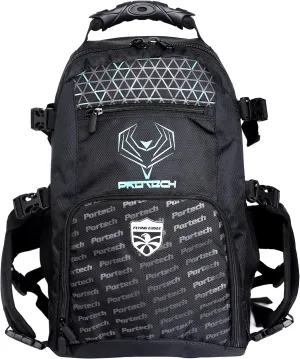 Portech Inline Skate Bag Roller Skate Backpack Inline Skates Travel Backpack with Adjustable Straps, Inline skates backpack, Daily Commute, and Travel, Durable Backpack, Medium, Blue
