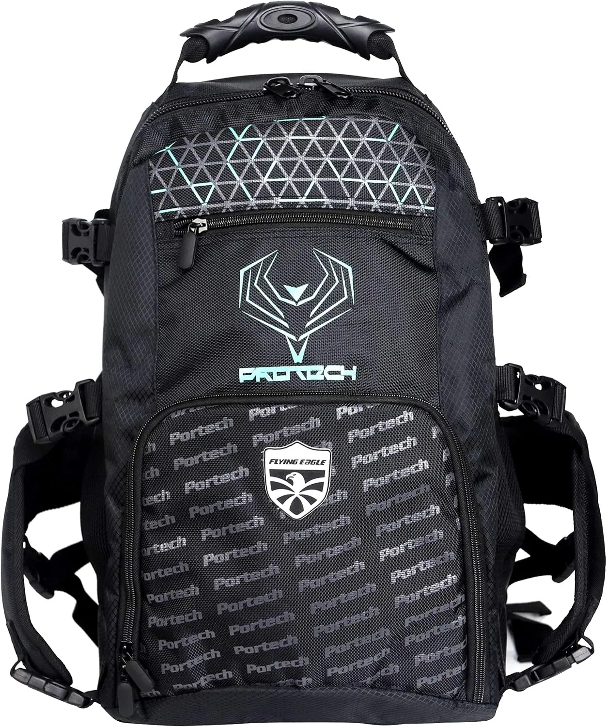 Portech Inline Skate Bag Roller Skate Backpack Inline Skates Travel Backpack with Adjustable Straps, Inline skates backpack, Daily Commute, and Travel, Durable Backpack, Medium, Blue