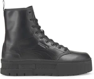 Puma - Womens Mayze Boot X Dua Lipa Shoes, Size: 10 M US, Color: Puma Black