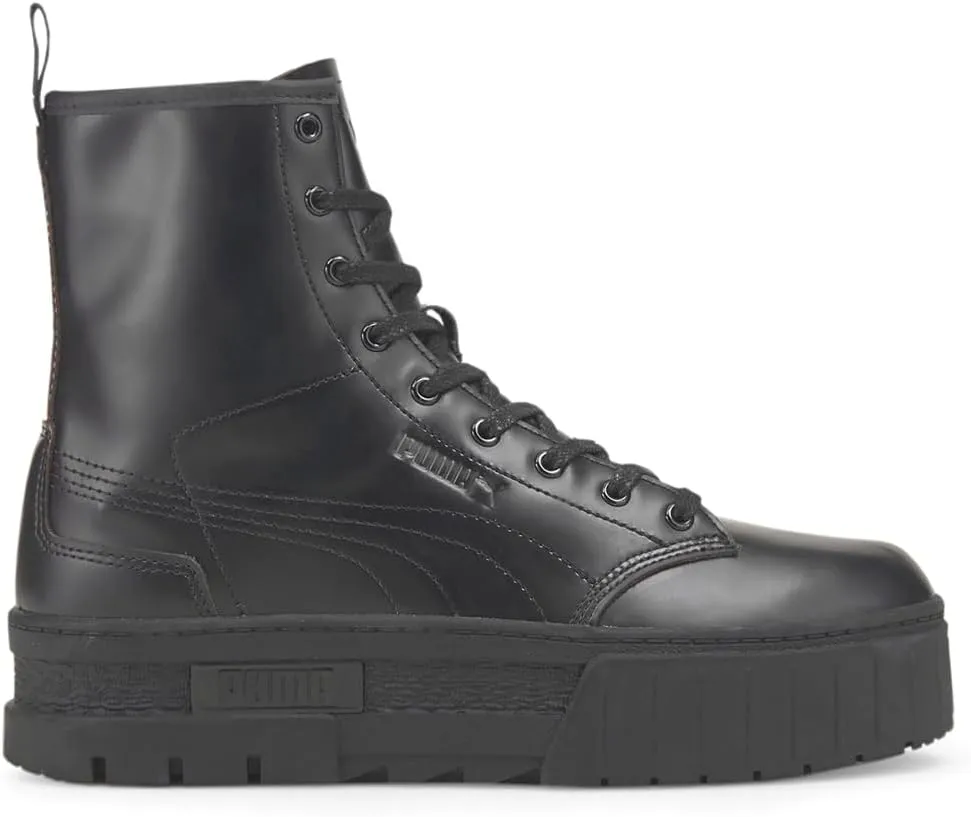 Puma - Womens Mayze Boot X Dua Lipa Shoes, Size: 10 M US, Color: Puma Black