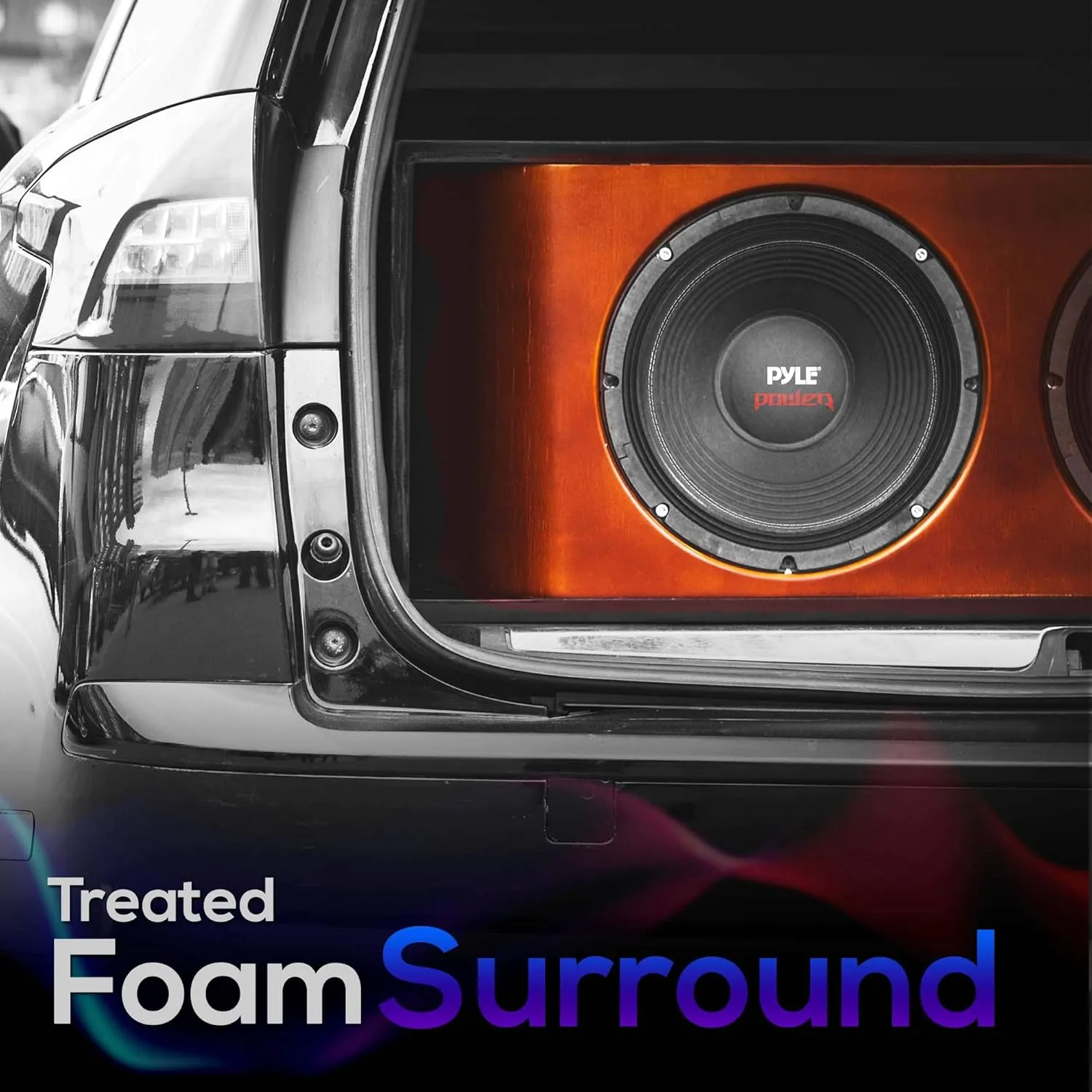 Pyle 10" Car Audio Speaker Subwoofer - 1000 Watt High Power Bass Surround Sound Stereo Subwoofer Speaker System - Non Press Paper Cone, 90 dB, 4 Ohm, 50 oz Magnet, 2 Inch 4 Layer Voice Coil - PLPW10D