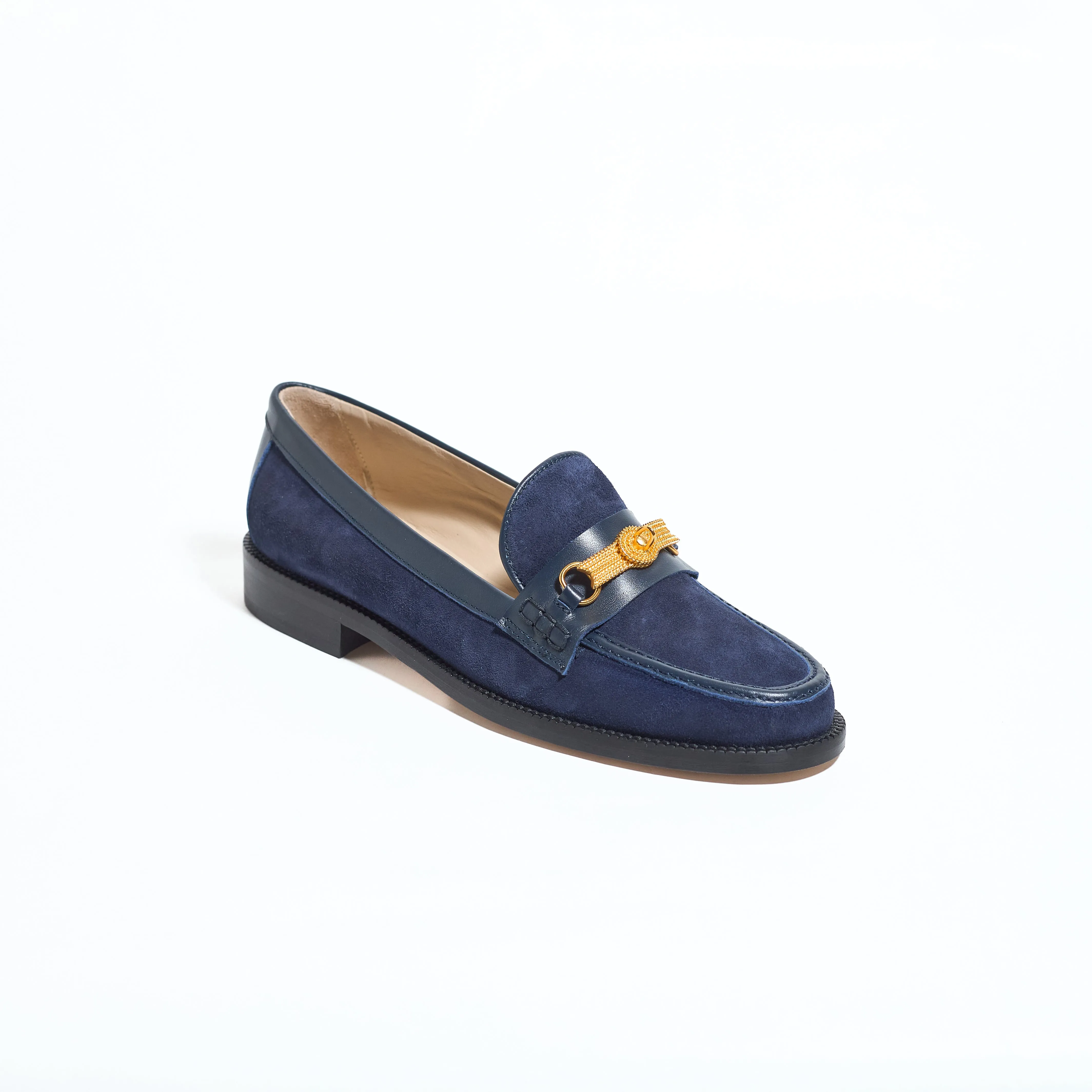 QUEEN LOAFER SUEDE NAVY