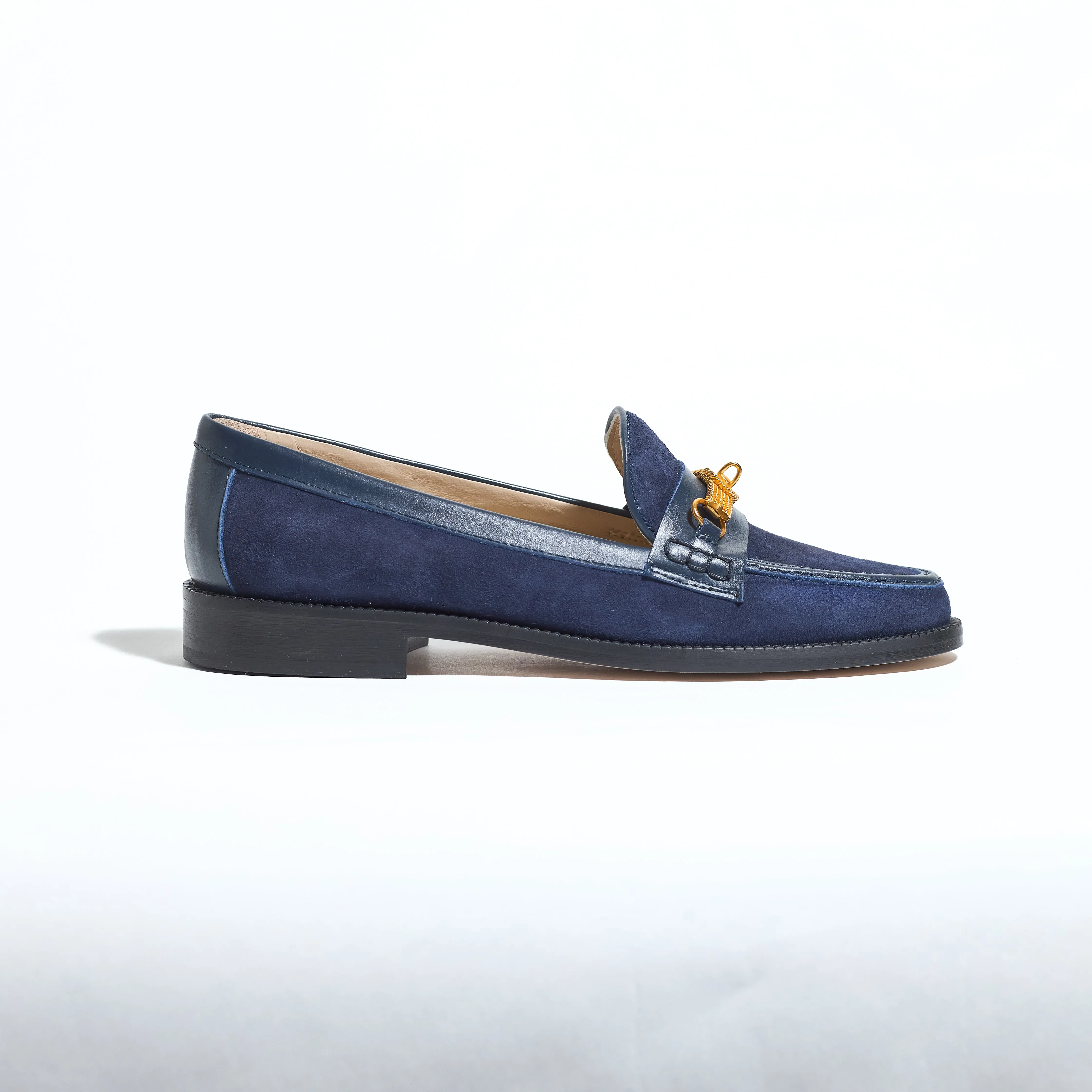 QUEEN LOAFER SUEDE NAVY