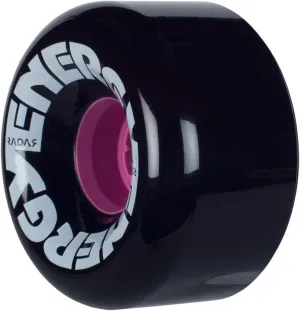 Radar Wheels - Energy 65 - Roller Skate Wheels - 4 Pack of 78A 35mm x 65mm Quad Skate Wheels