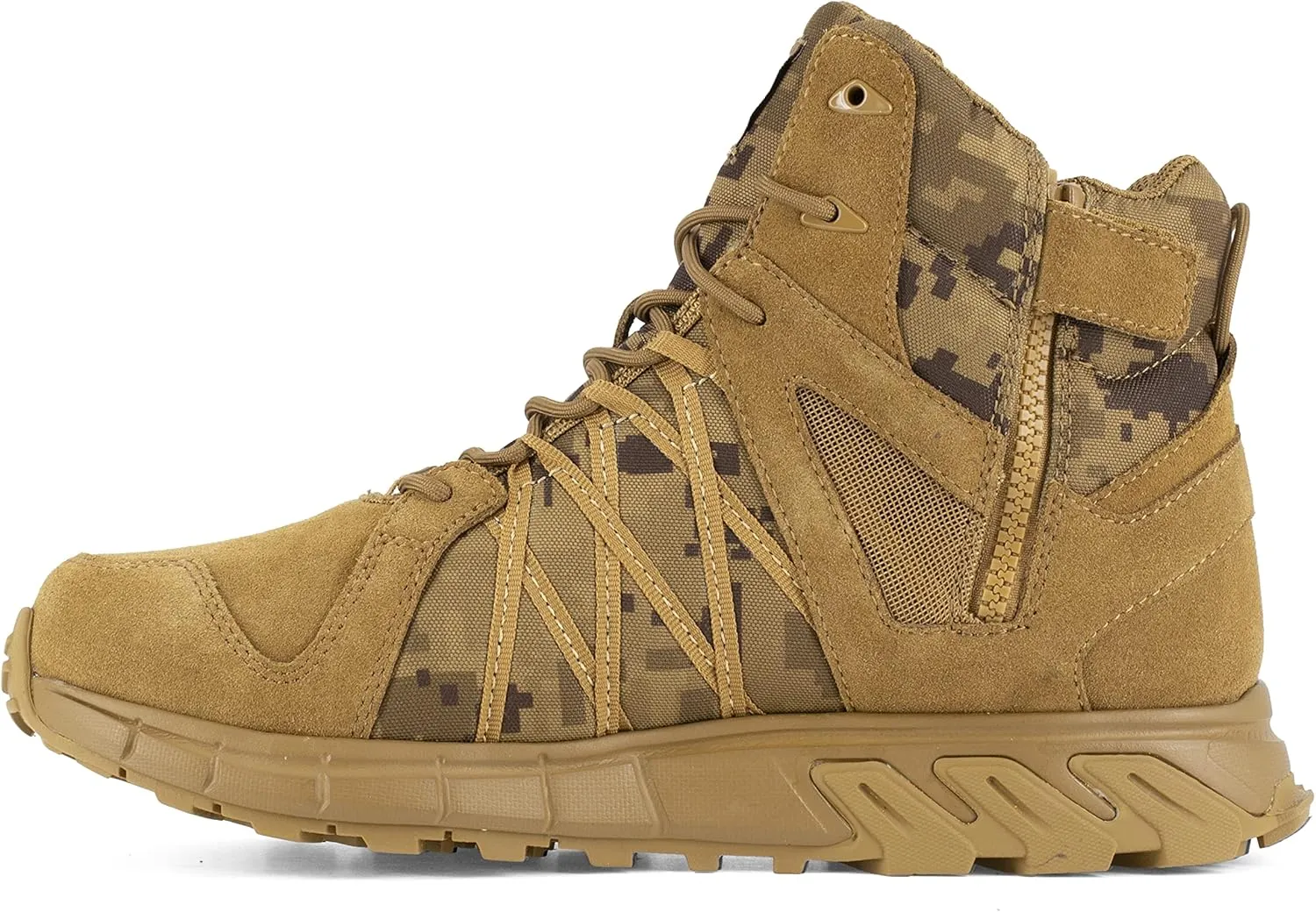Reebok Men's Rb3420 Trailgrip Tactical Construction Shoe Coyote Work & Safety