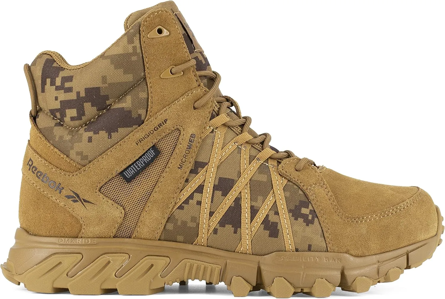 Reebok Men's Rb3420 Trailgrip Tactical Construction Shoe Coyote Work & Safety
