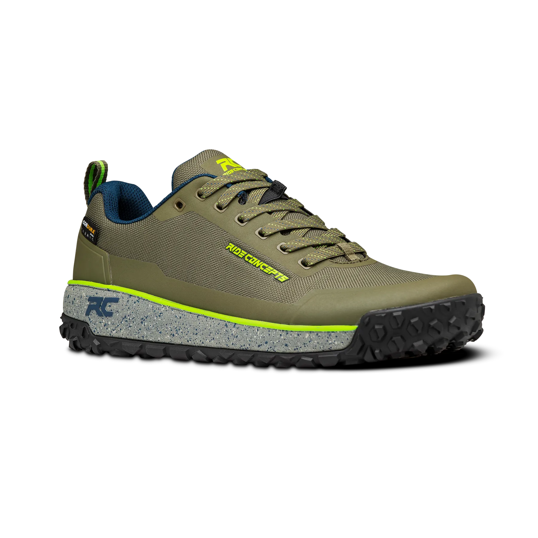 Ride Concepts Tallac Men's Flat Shoes - US 11.0 - Olive - Lime