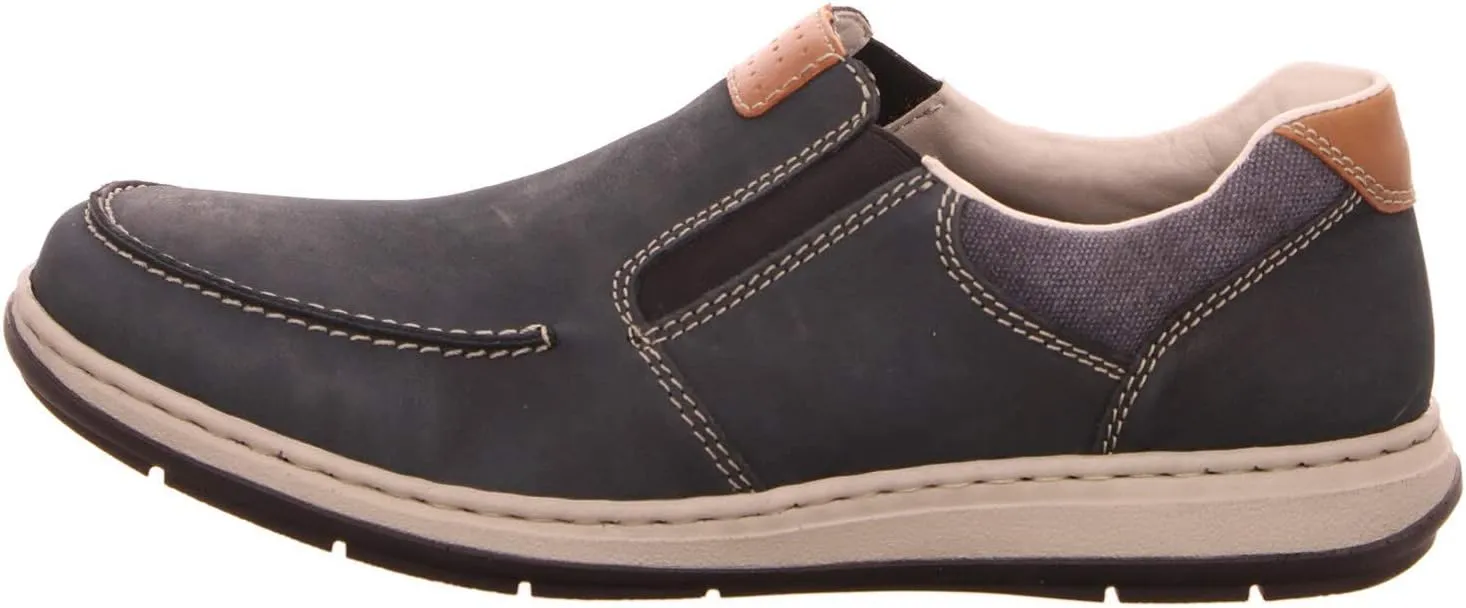 Rieker Men's Loafer, 60 EU Weit