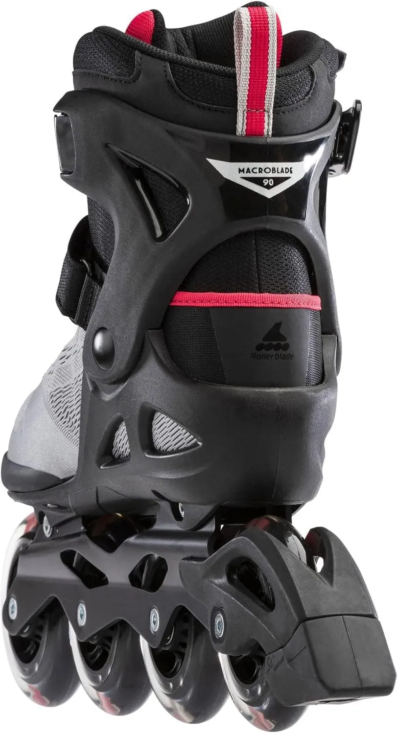 Rollerblade Macroblade 90 Women's Adult Fitness Inline Skate, Neutral Paradise Pink