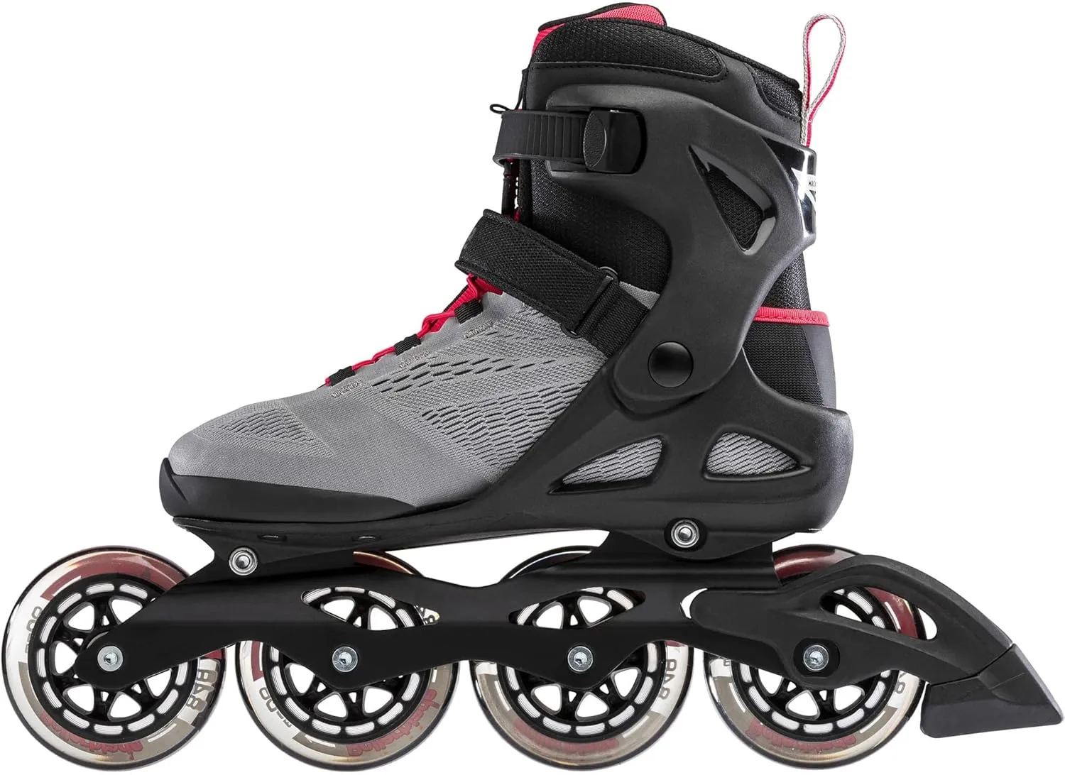 Rollerblade Macroblade 90 Women's Adult Fitness Inline Skate, Neutral Paradise Pink