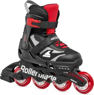 Rollerblade Microblade Kid's Adjustable Fitness Inline Skate, Junior, Youth Performance Inline Skates