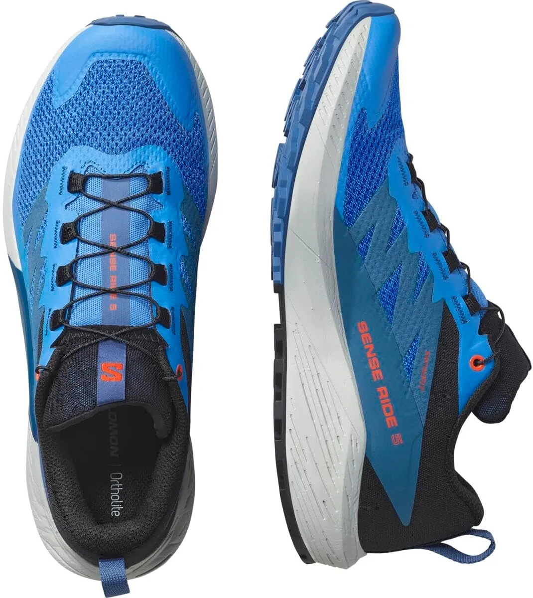 Salomon Men's SENSE RIDE 5 Trail Running Shoes for Men