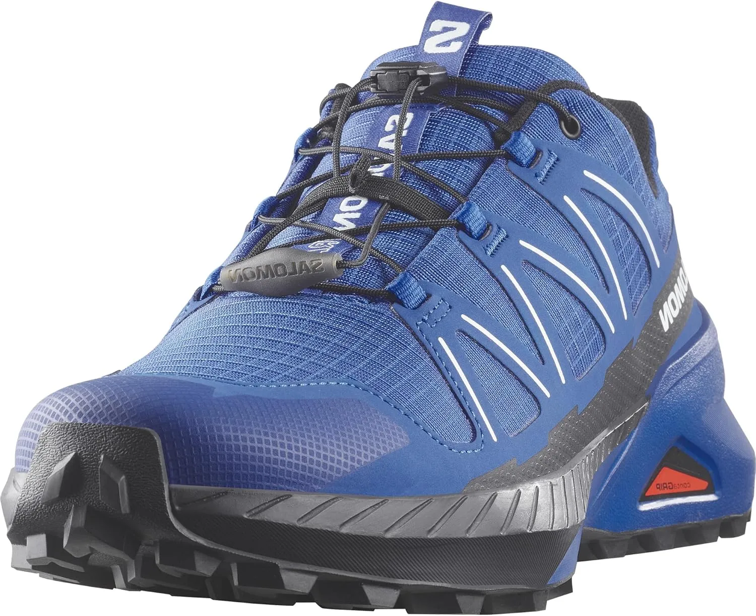 Salomon Men’s Speedcross Peak Trail Running Shoes - Lapis Blue/Black/White - 11.5
