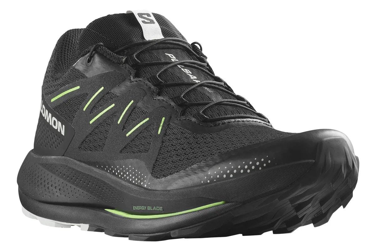 Salomon Pulsar Trail D Black/Black/Green Grecko Mens