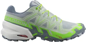 Salomon Speedcross 6 Quarry/Green Gecko/Flint Stone 9.5 B (M)