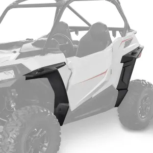 SAUTVS Front Rear Fender Flares Kit for Polaris RZR 900 /RZR 900 Trail 2014-2025, Mud Flaps Fender Extensions Accessories (Replace #2879434) - 4PCS