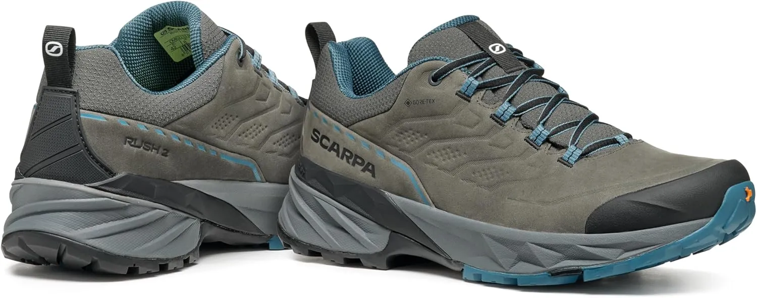 SCARPA Men's Rush 2 Pro GTX Waterproof Gore-Tex Hiking Shoes