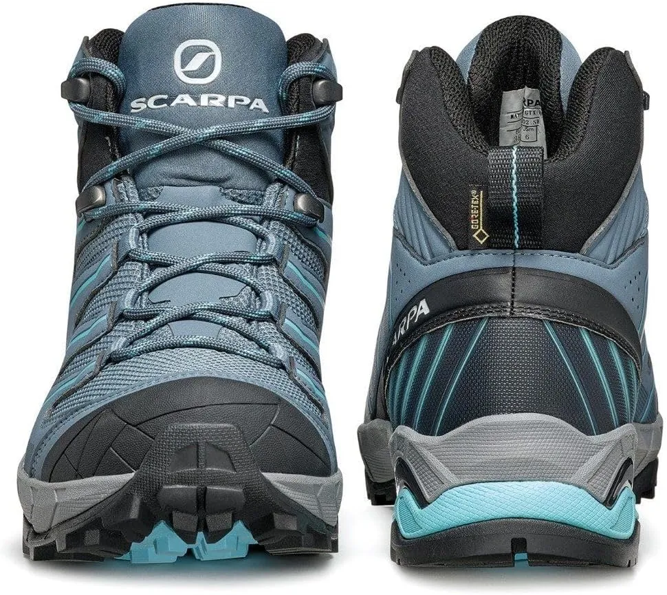 SCARPA Women's Maverick Mid GTX Waterproof Gore-Tex Lightweight Boots for Backpacking and Hiking