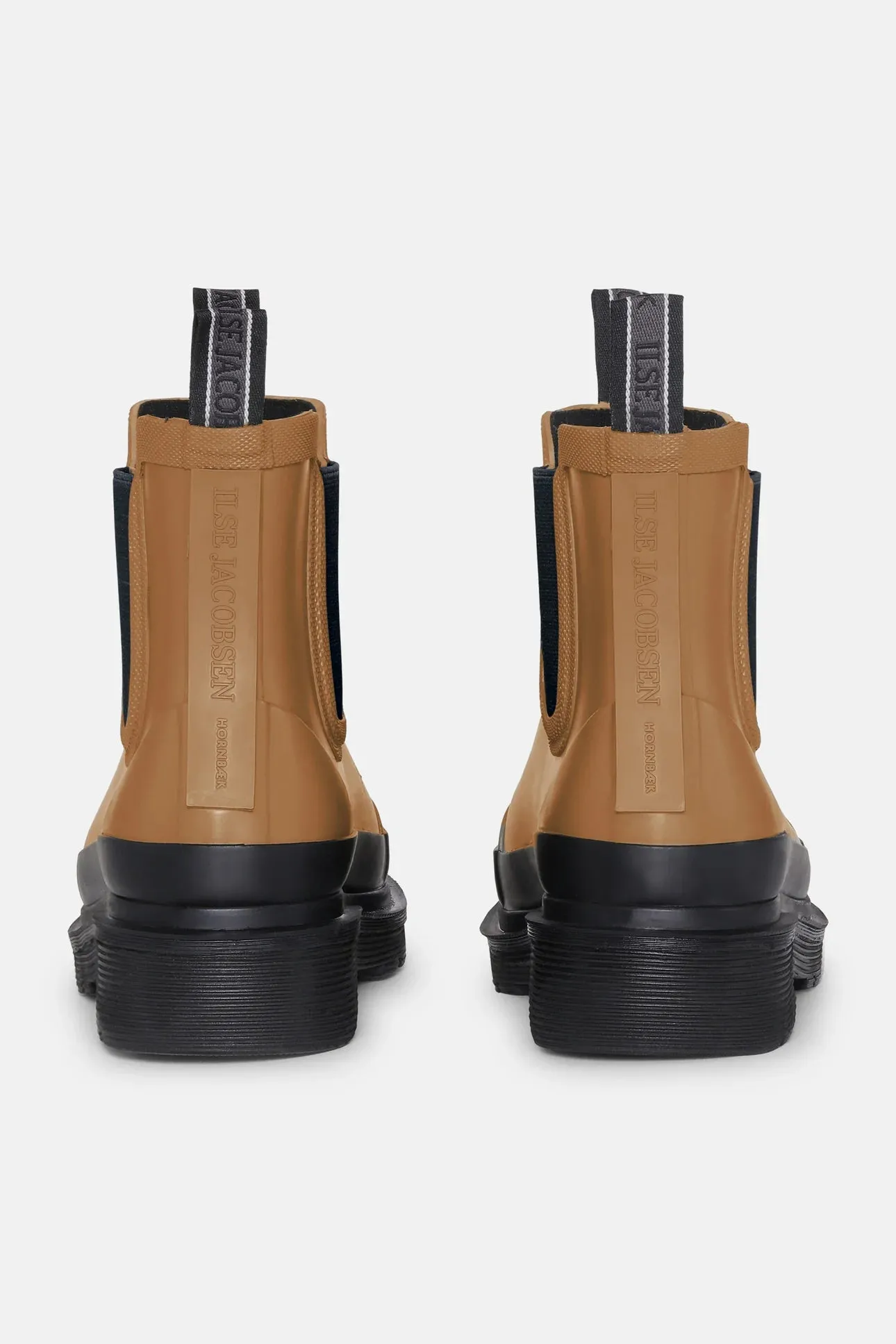Short Rubber Boot - Golden Brown