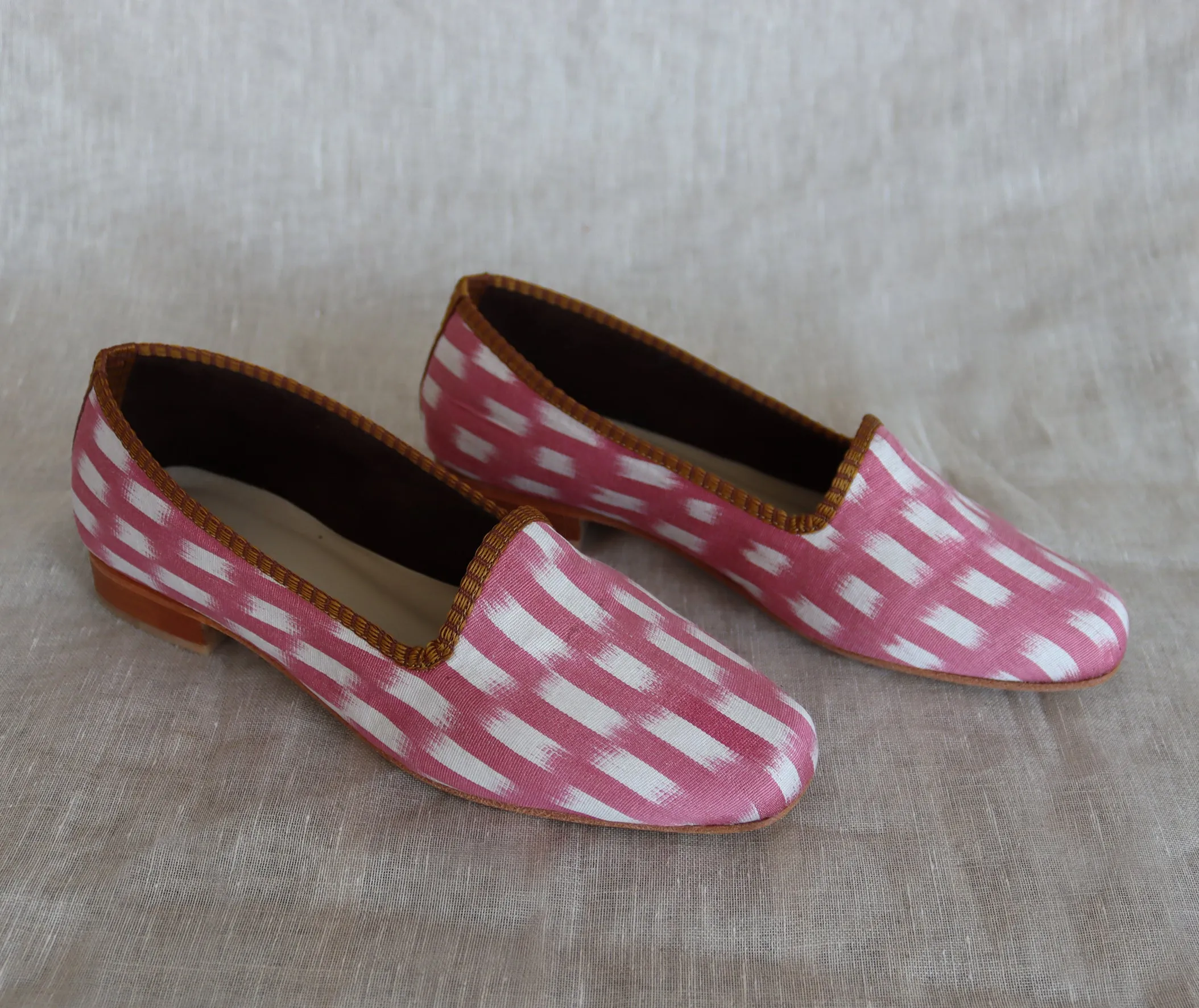 Silk Ikat Loafers 049