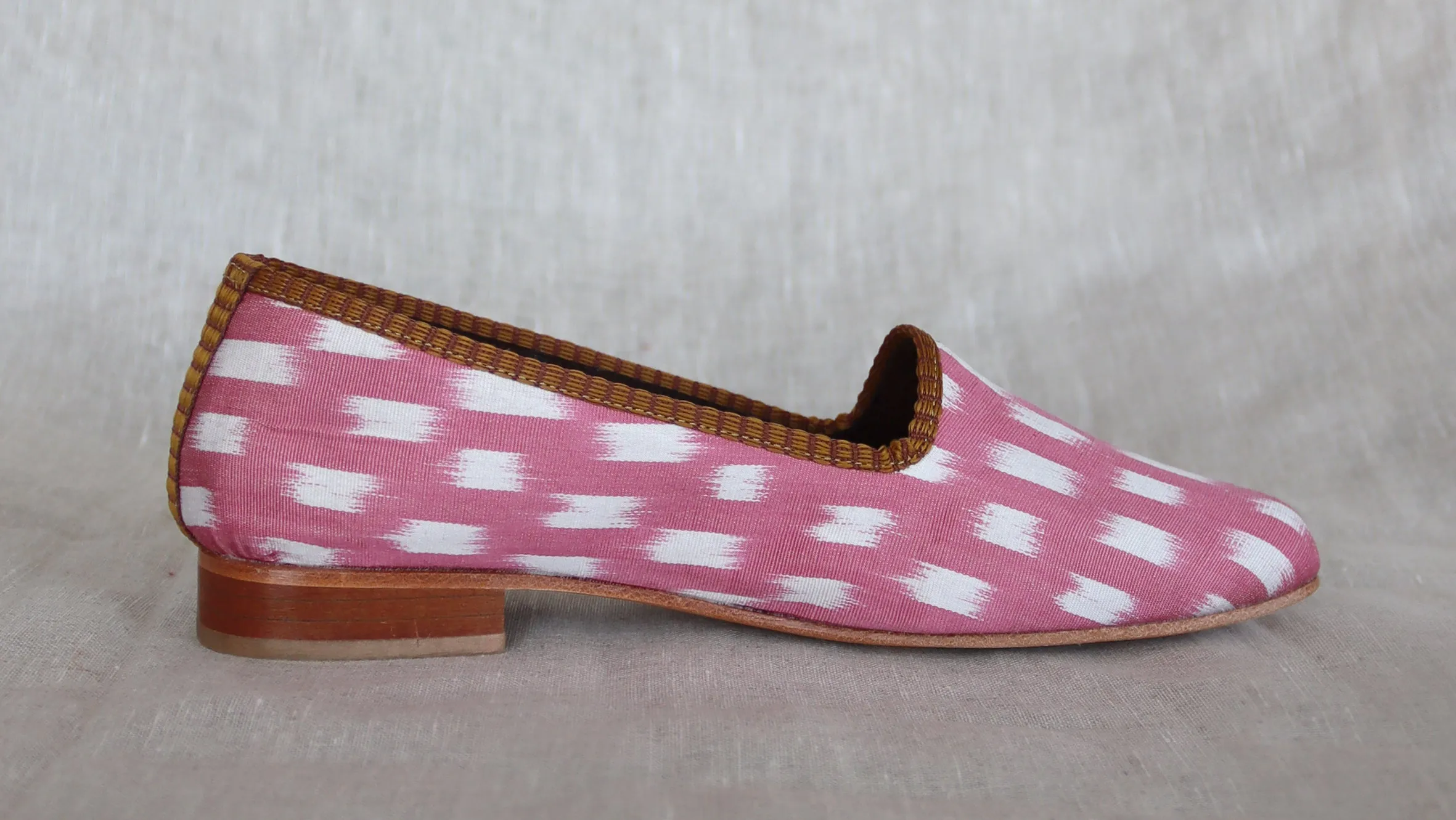 Silk Ikat Loafers 049
