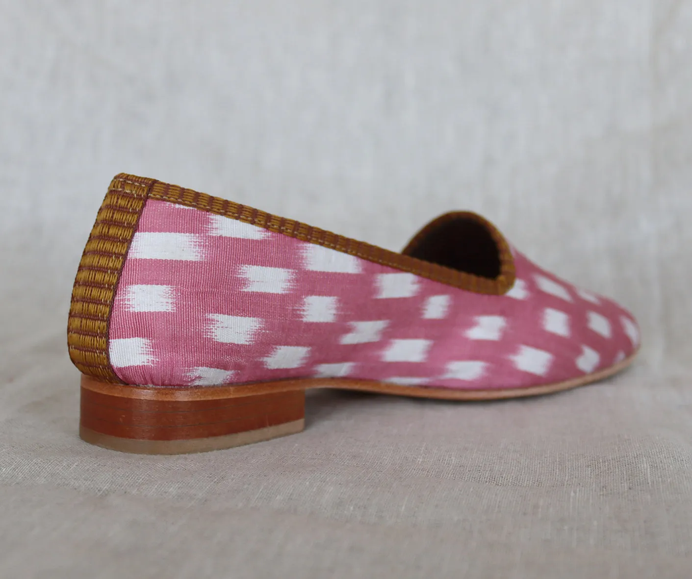 Silk Ikat Loafers 049
