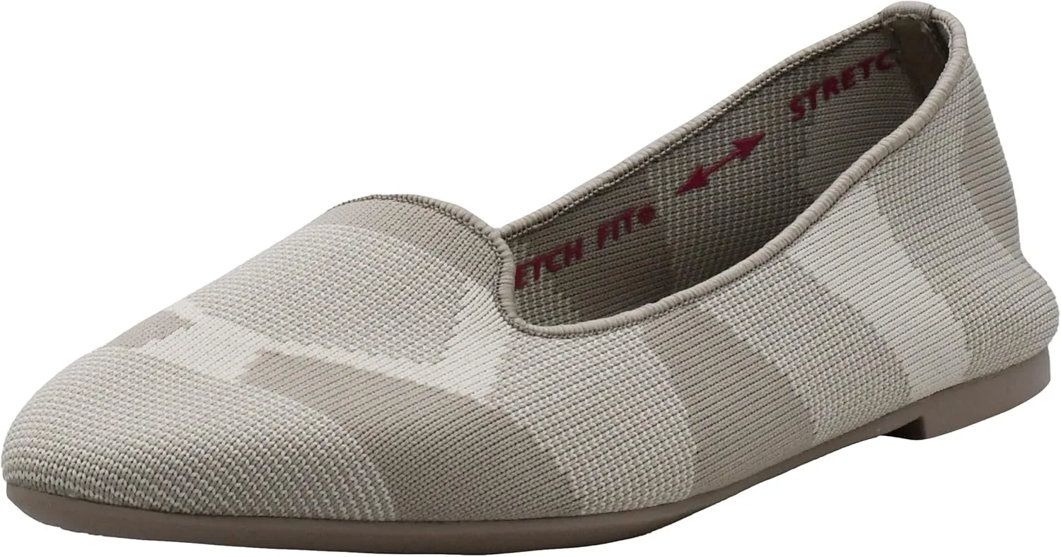 Skechers Women's Cleo Sherlock Engineered Knit Loafer Skimmer