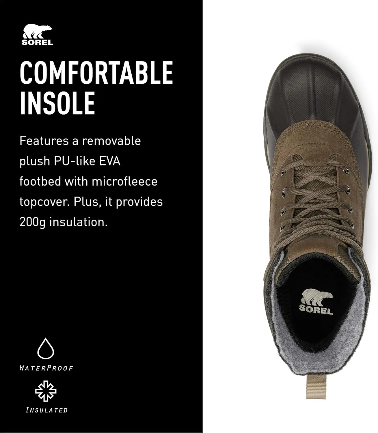 SOREL Men's Buxton Lite Waterproof Boot