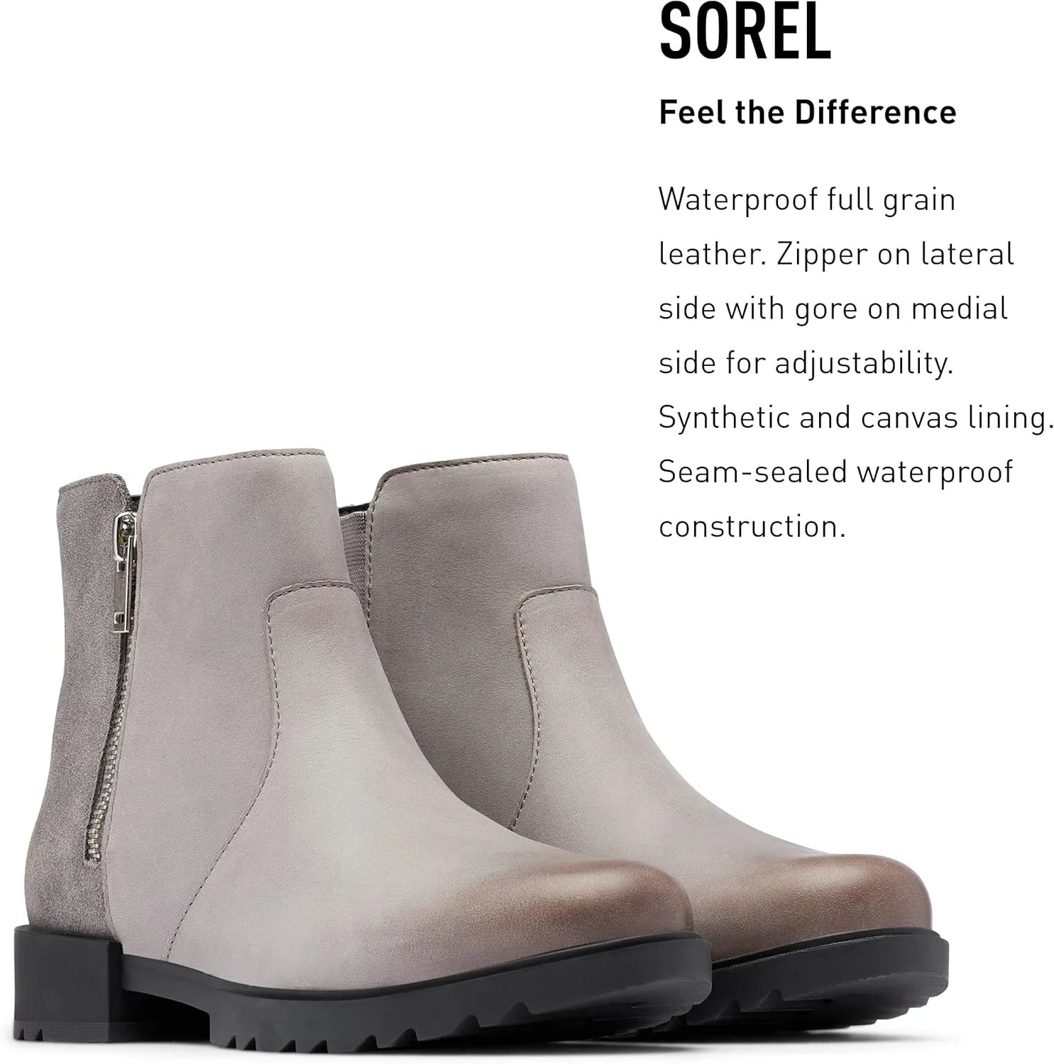 Sorel Women's Emelie II Zip Waterproof Boot
