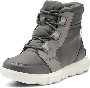 Sorel Women's Explorer II Carnival Boot — Quarry, Sea Salt — Waterproof Winter Boots — Size 6