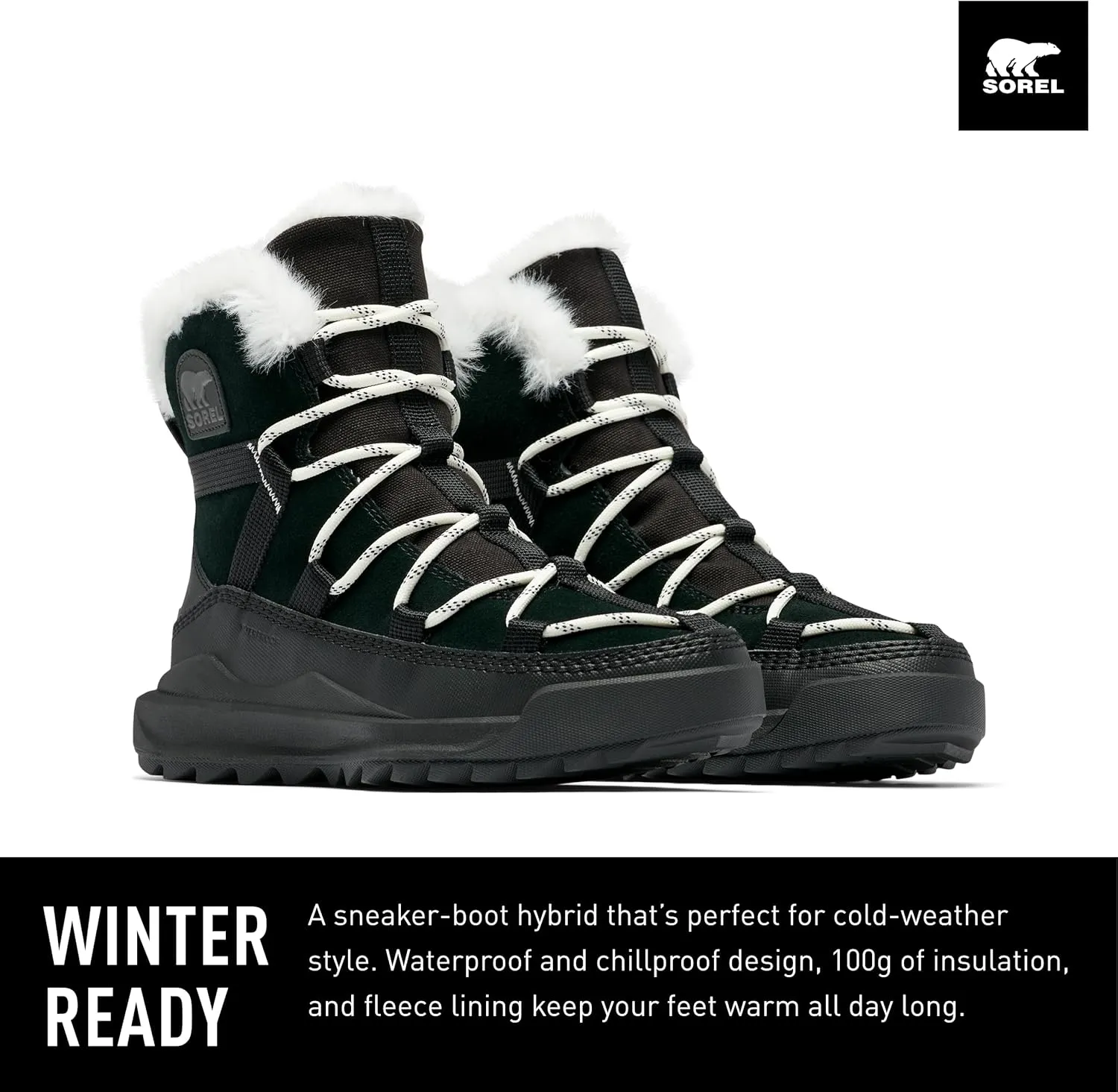 Sorel Women's Ona RMX Glacy Plus Waterproof Snow Boot