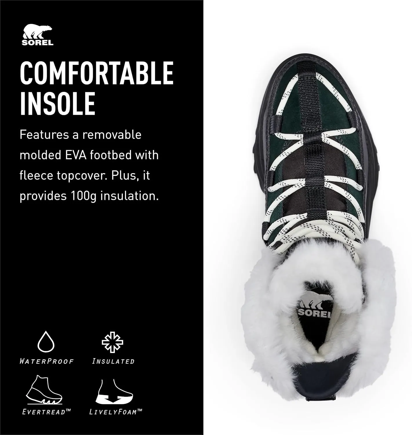 Sorel Women's Ona RMX Glacy Plus Waterproof Snow Boot