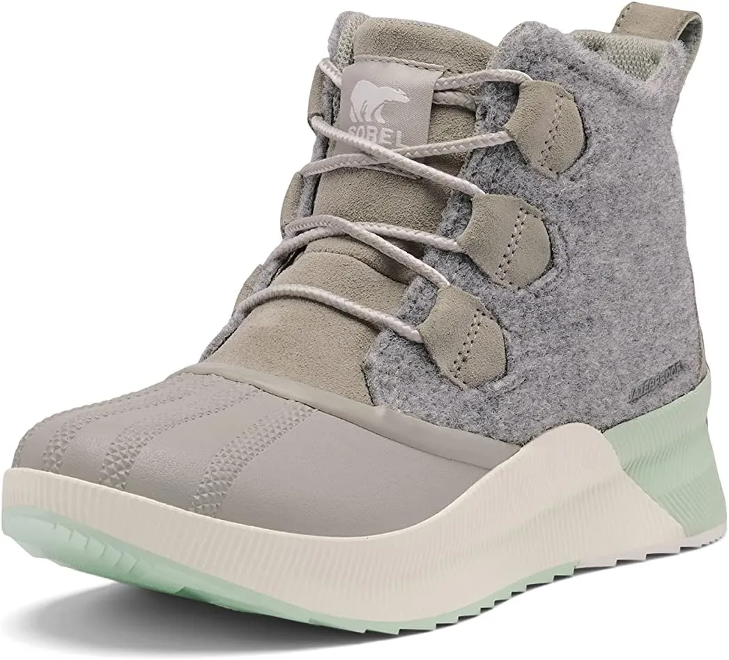 Sorel Women's Out 'N About III Classic Waterproof Boot - Dove, Sea Sprite - Size 5