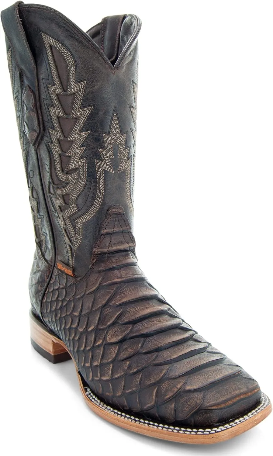 Soto Boots Mens Python Print Boots H50032