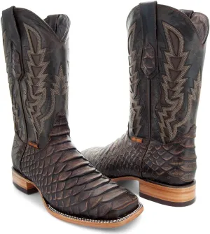 Soto Boots Mens Python Print Boots H50032