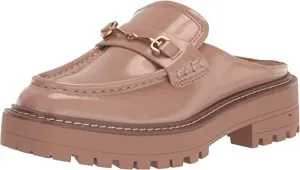 Stable Lug Round Maple Toe Complete assortment Sole Slip Chunky Loafers On Edelman Shoes Lennon Sam