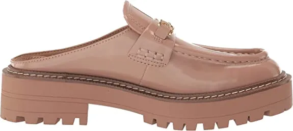 Stable Lug Round Maple Toe Complete assortment Sole Slip Chunky Loafers On Edelman Shoes Lennon Sam