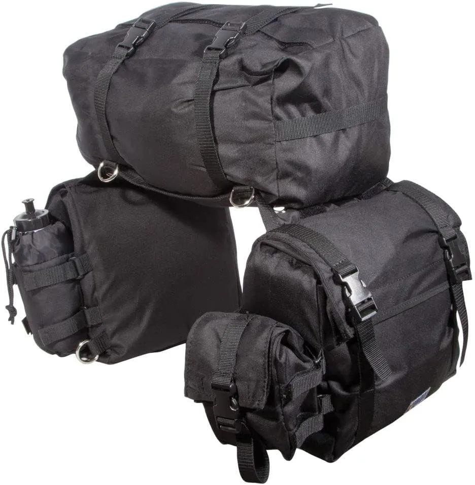 Supreme Trail Saddle Bag Rider's Reliable Companion | Spacious & Durable | Secure Storage for Horse Trails