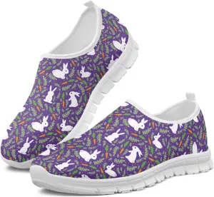 SYtrade Women's Art Sneaker Slip On Novelty Walking Loafer White Sole