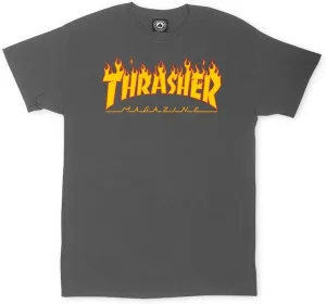 Thrasher Flame T-Shirt - Black