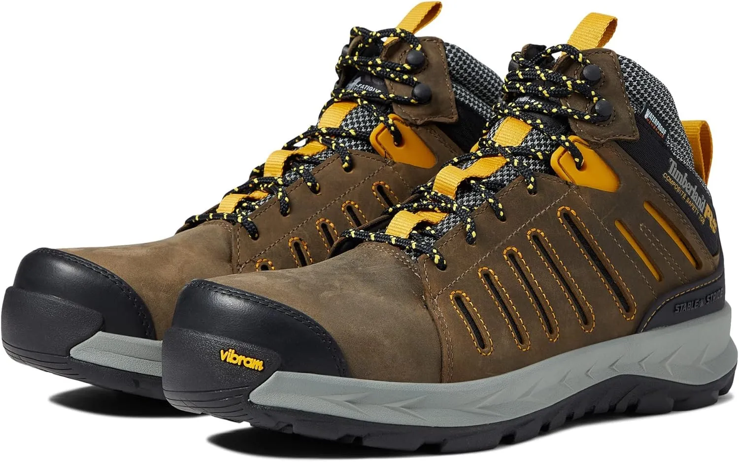 Timberland A41UY105W TrailWind NT WP Brown: Brown Yellow 105W