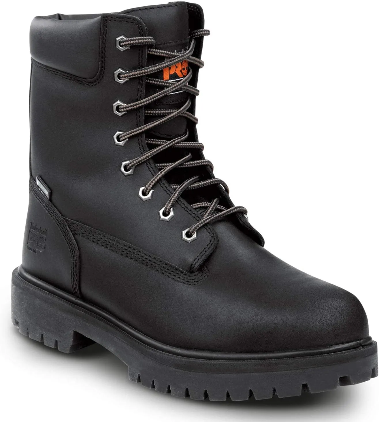 Timberland PRO 8IN Men's, Steel Toe, EH, MaxTrax Slip Resistant, WP Boot