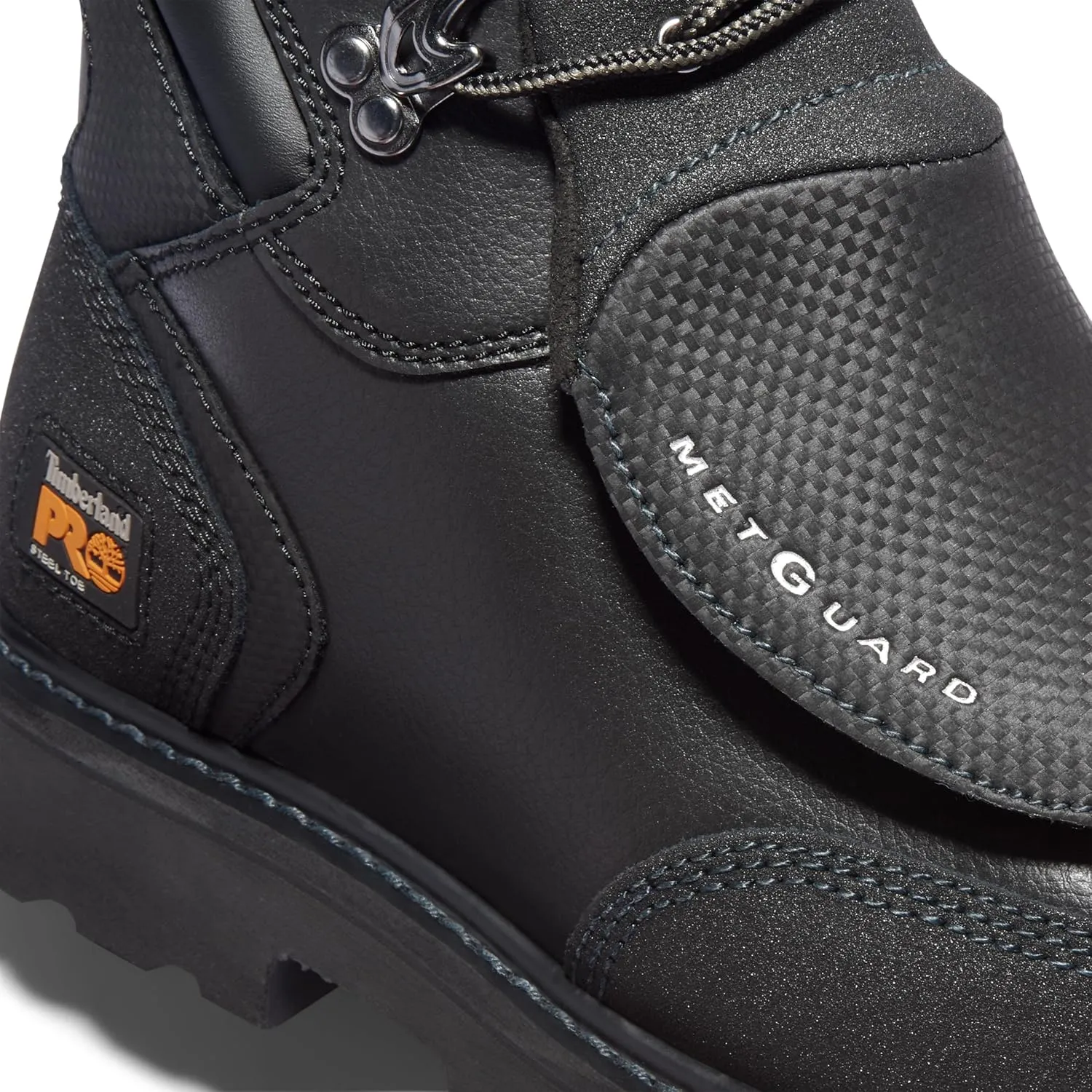 Timberland PRO Men's External Met Guard 6 Inch Steel Safety Toe Industrial Work Boot