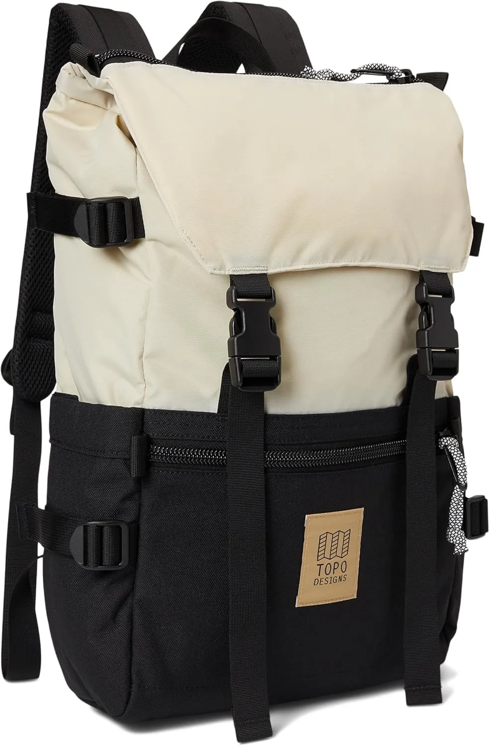 Topo Designs Rover Pack Classic, Bone White/Black, One Size