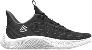 Under Armour Steph Curry Flow 9 Team Mens Basketball Shoes Black/White