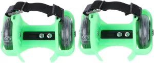 VICASKY 1Pair Adjustable Light Up Roller Skates Outdoor Sports Skating Shoes for Fun Durable Design for Boys Enhance Balance Coordination Skate Present