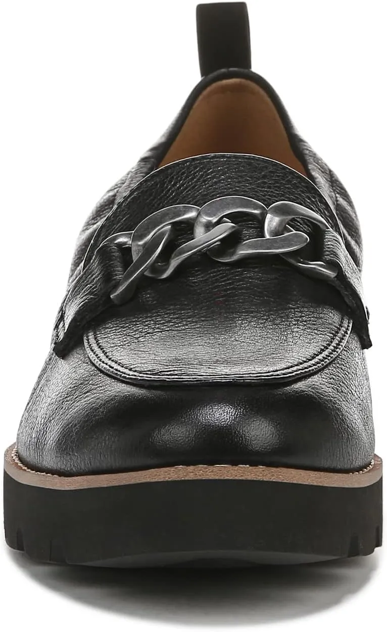 Vionic Women's Charm Cynthia Lug Sole Slip On - Supportive Ladies Lug Sole Loafers That Include Three-Zone Comfort with Orthotic Insole Arch Support, Medium Fit, Sizes 5-11
