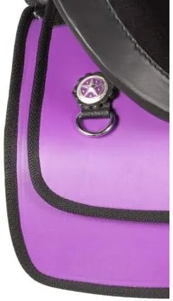 Western Barrel Racing Handmade Synthetic Cordura Horse Saddle Lightweight Trail Tack Equestrian Get Matching Headstall, Breastplate & REINS Size 10"-18" inches Seat Available, FRI24